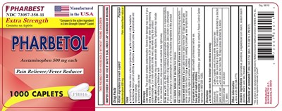 Ulai Pharbetol 500 mg Caplet 1000 Ct. Label (Ulai Pharbetol 500 mg Caplet 1000 Ct. Label)